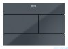 Roca Duplo S PS2 przycisk spłukujący podwójny Antracyt szkło A8902243AA